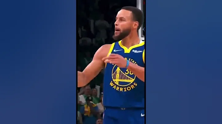 Curry making sure all the Celtics fans see this  🥶