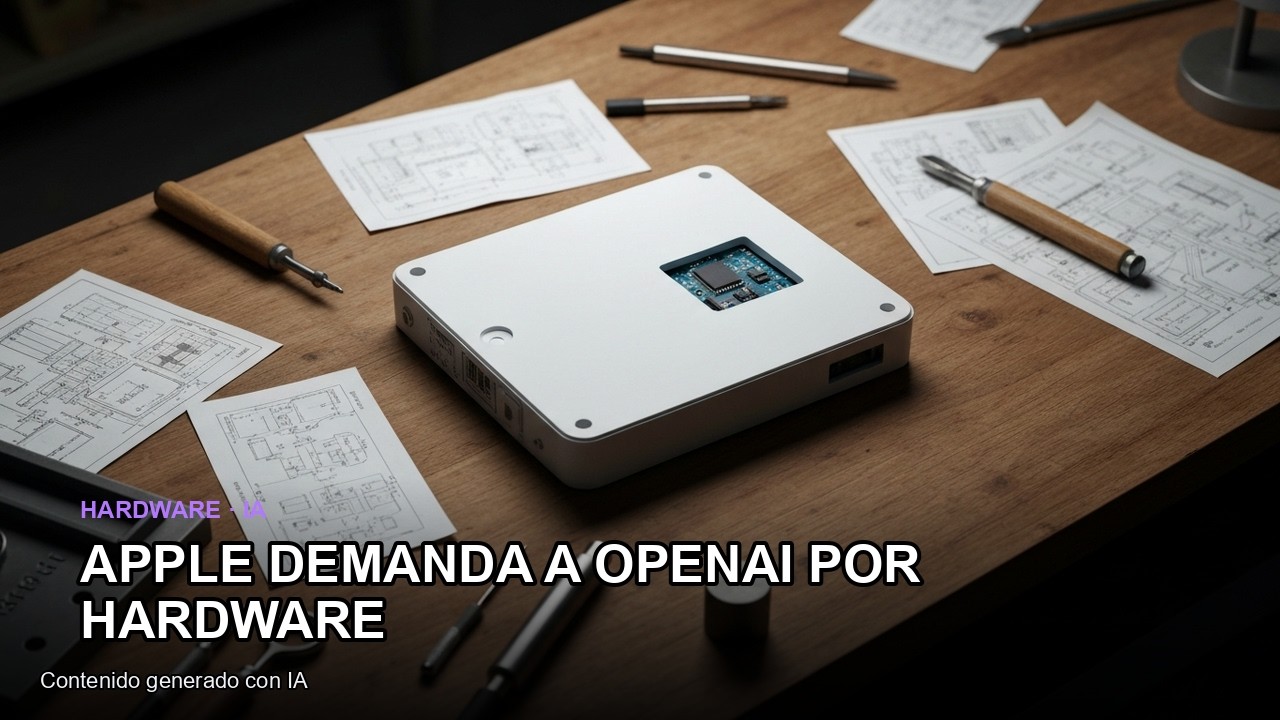 Apple contra OpenAI: guerra por el hardware de IA