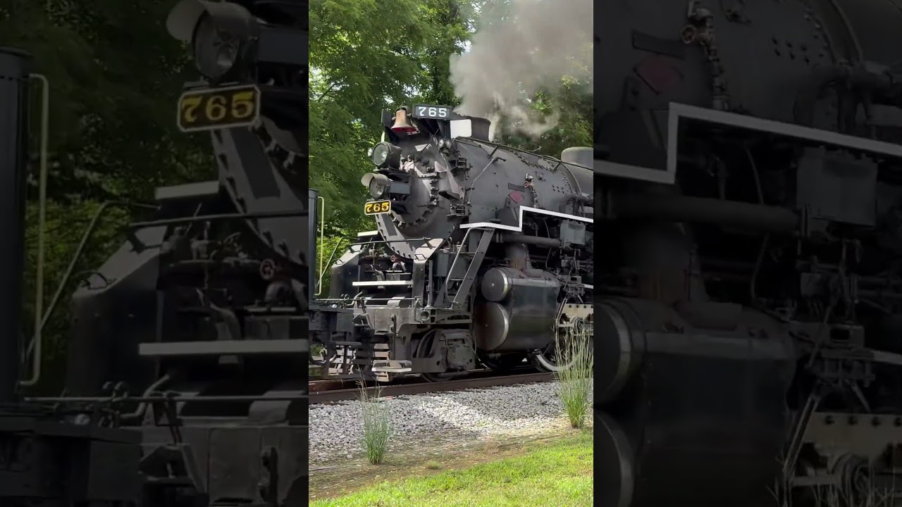 Triple-header run-by with LRR 1, 110 and NKP 