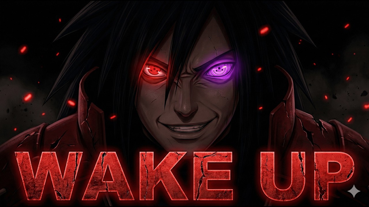 MADARA UCHIHA: WAKE UP TO REALITY 🩸👁️ | Aggressive Trap / Phonk