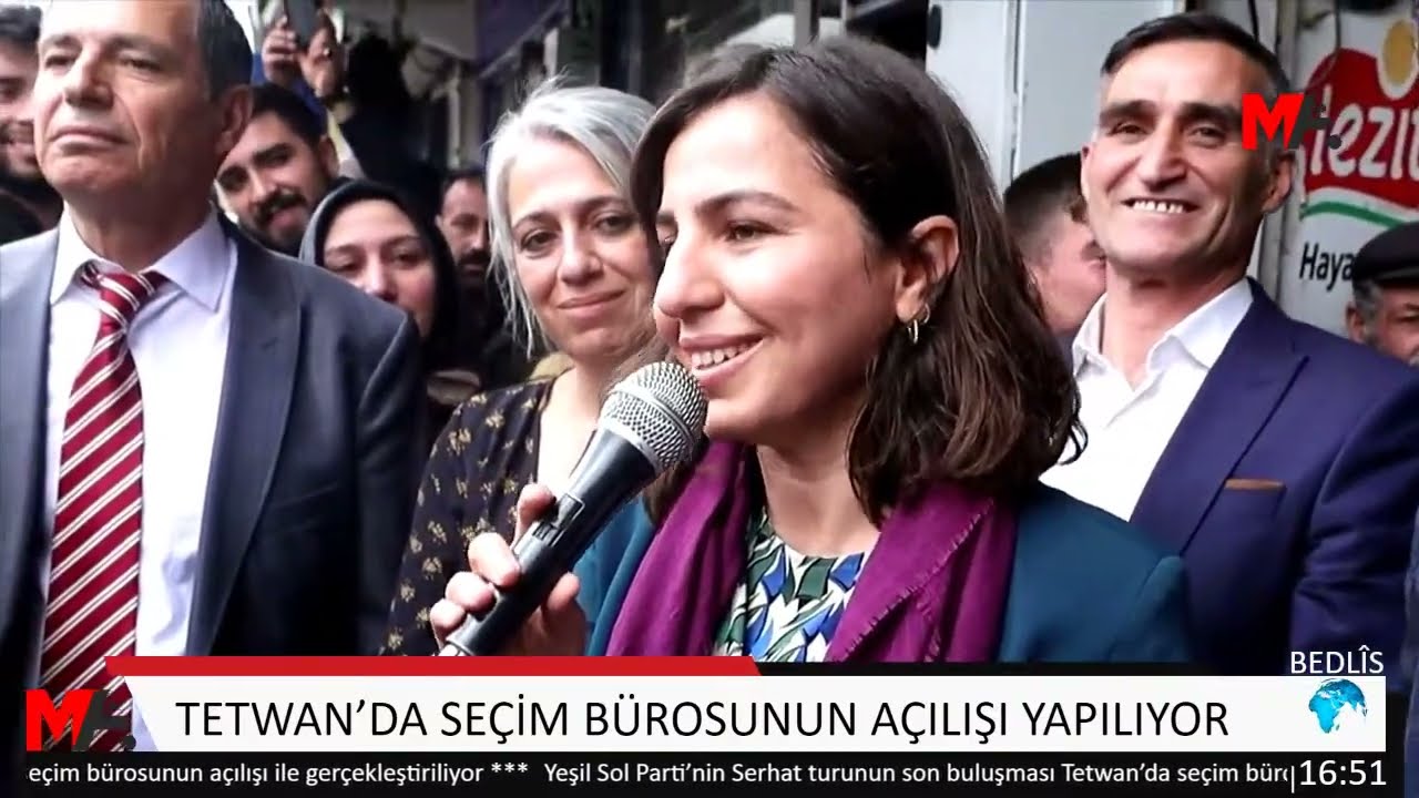 BİTLİS'TE SEÇİM BÜROSU AÇILIŞI