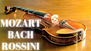 Famous Violin  1 Hour Of Violin Mozart Bach Gioachino  Rossini