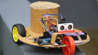 How to Make Floor Cleaning Robot at Home | Best Arduino Project ideas