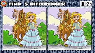 Find five differences,Spot The Difference : Can You Find Them All?  Find The Difference.Let's start! screenshot 5
