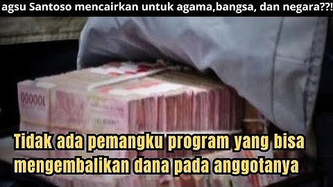 Tidak ada pemangku program yang bisa mengembalikan dana pada anggotanya