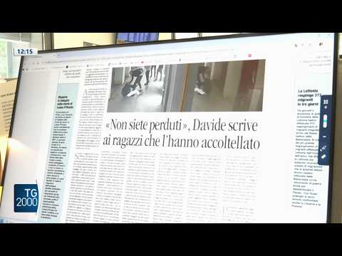 Video La storia di Davide, studente aggredito. Quando il perdono è la migliore risposta