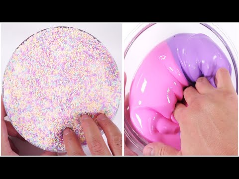 【ASMR】お気に入りのスライム５連発 #1【slime 音フェチ】