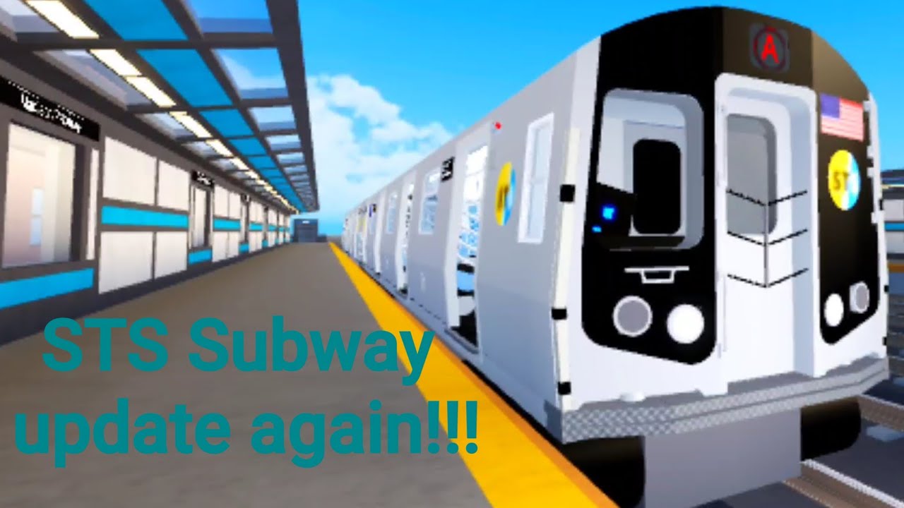 Roblox Sts Subway Update Again New R160 Train Youtube - roblox r160
