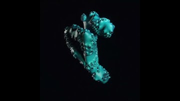 Coral made with #blender3d  #shorts #geometrynodes