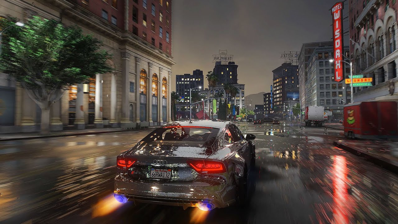 GTA5 Enhanced Weather And Expanded Vegetation With Photorealistic ...