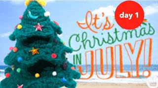 Knit And Purl Yarn Hand Dyed Advent Calendar 2025 Unboxing Reveal Review | Christmas in July