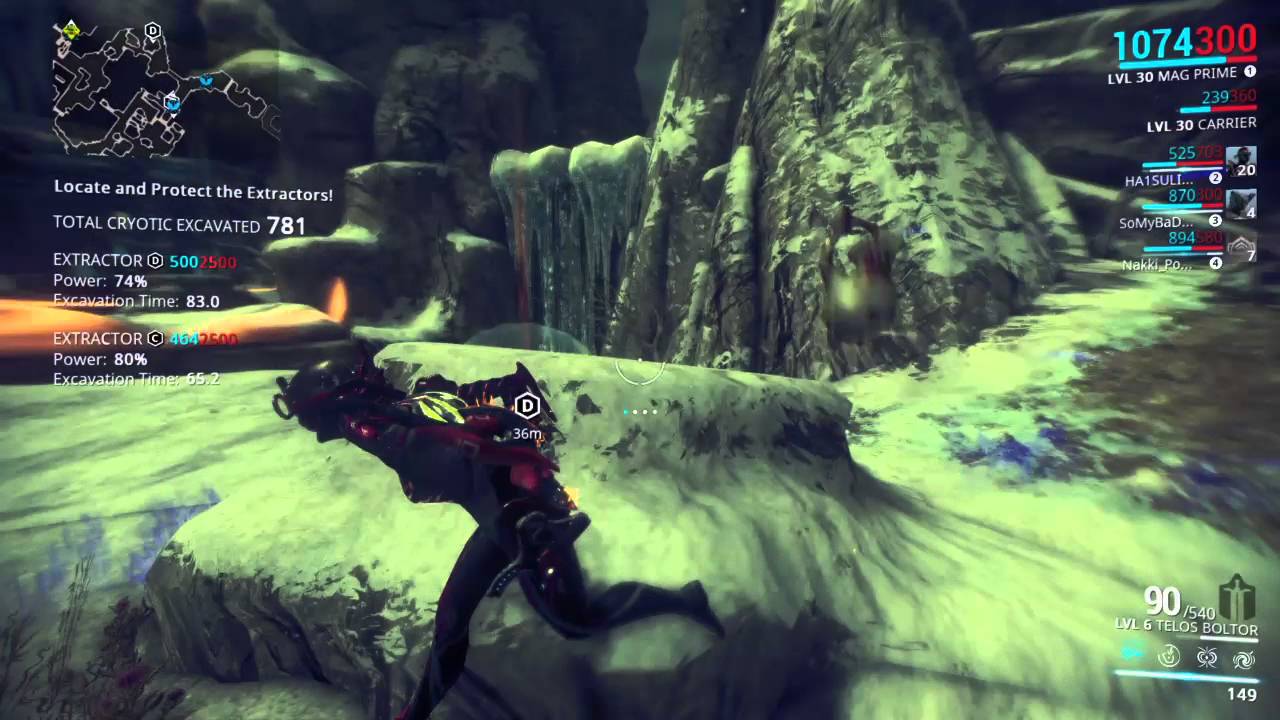 Warframe: Running animation glitch