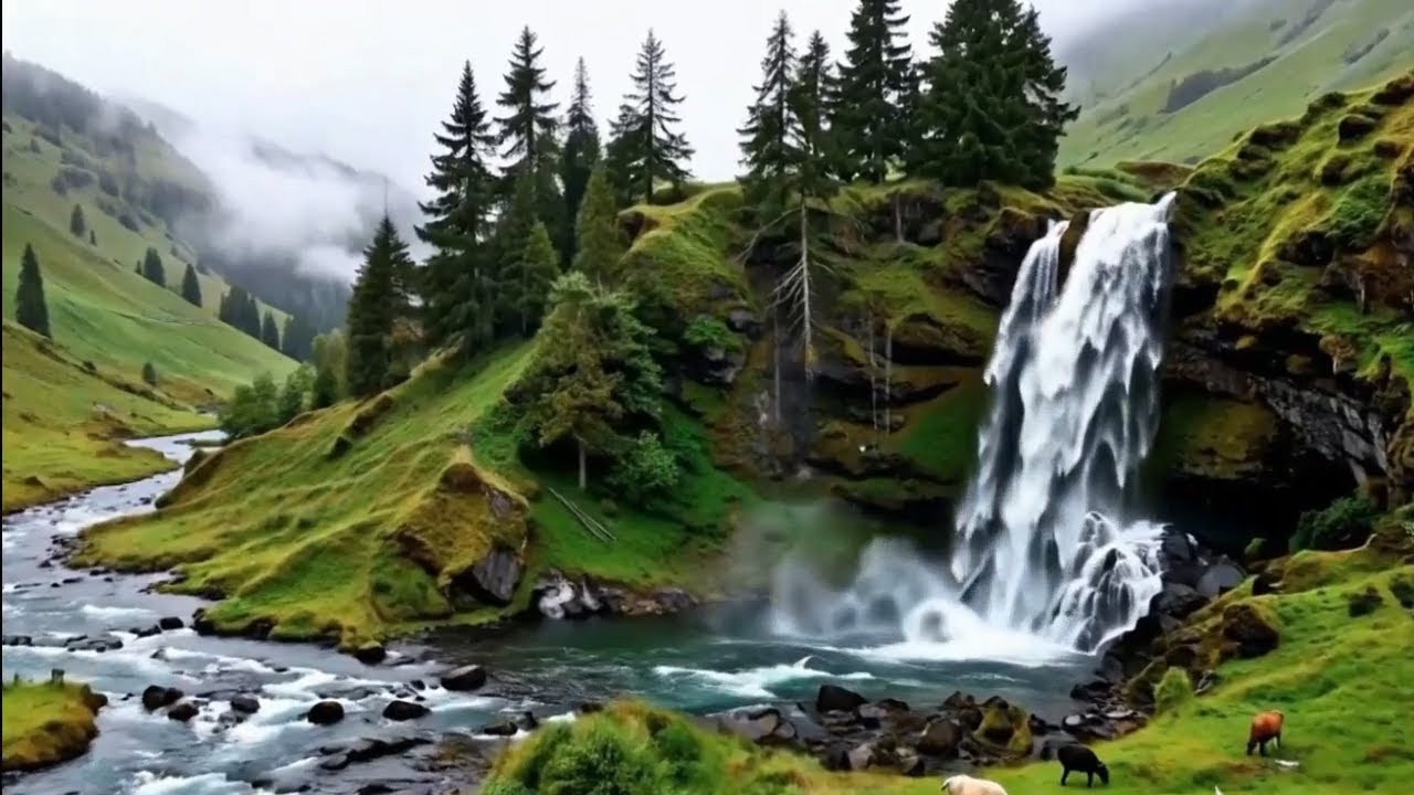 Deep Sleep Thaerapy with Natural Sounds 🌿 Stress Relief, Insomnia & Focus Healing