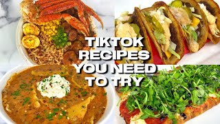 VIRAL TIKTOK RECIPES YOU NEED TO TRY!