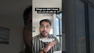 Things you didn’t know you can do with AI (part 115) #practicalai #aitools
