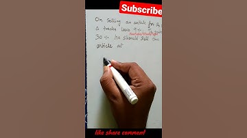 Profit and Loss most important question part 5 || StudyTime