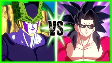 Perfect Cell Vs Slick Goku [Blender Animation]