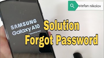 Forgot Password Samsung A10 SM-A105F. Unlock pattern, pin, password lock.