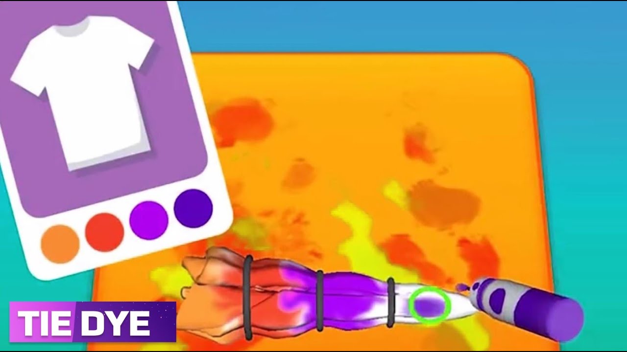 Tie Dye Game Review - Walkthrough