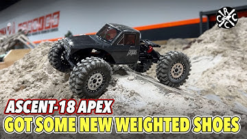 Testing narrower/heavier wheels on the Redcat Ascent Apex At Reaction RC