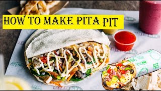 How to Make Healthy Pita Pit || Best lunch make at home || screenshot 2