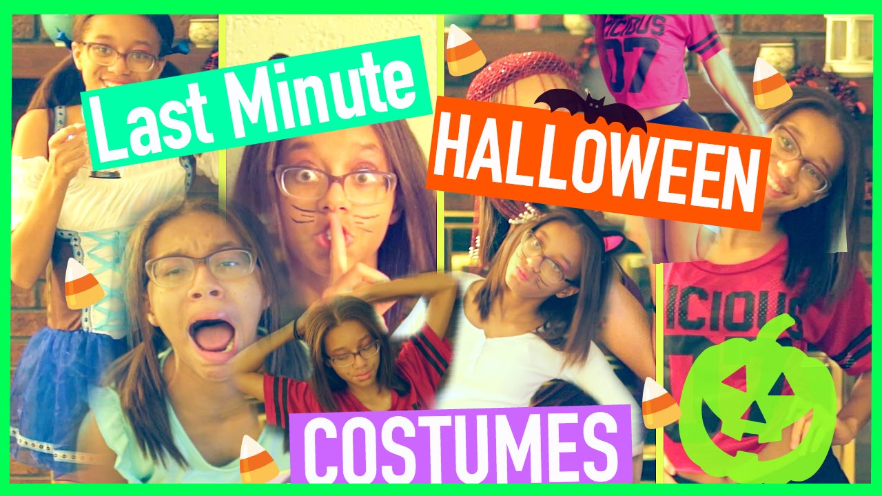 Last Minute Halloween Costumes! YouTube