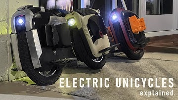 Electric Unicycles: how they work