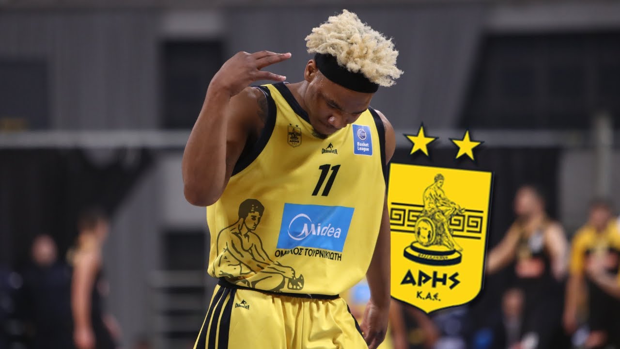 J.D. Νότε - 11 Μεγάλα Τρίποντα με τον Άρη | Janaud Notae BIG PLAYS with Aris B.C. Thessaloniki