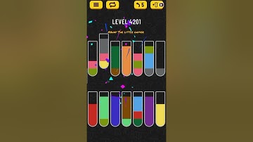 Water sort puzzle level 4201
