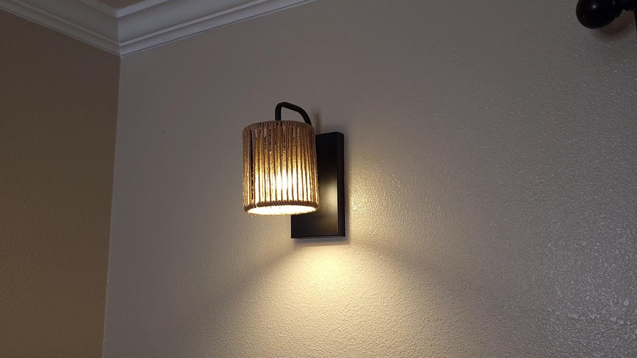 Farmstyle Wall sconce unboxing and installation | AMAZON PRODUCT REVIEW