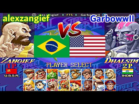 Super Street Fighter II X: Grand Master Challenge - alexzangief vs GarbowwII FT5