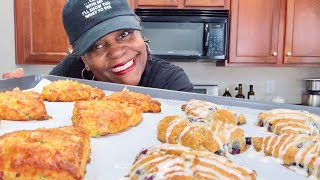 I can't stop making these Old Fashioned Scones! 2 ways (Sweet and Savory)