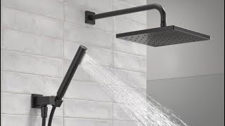 Delta Modern 14 Series Rain Shower System Review – 10” Matte Black Rainfall Head + Valve