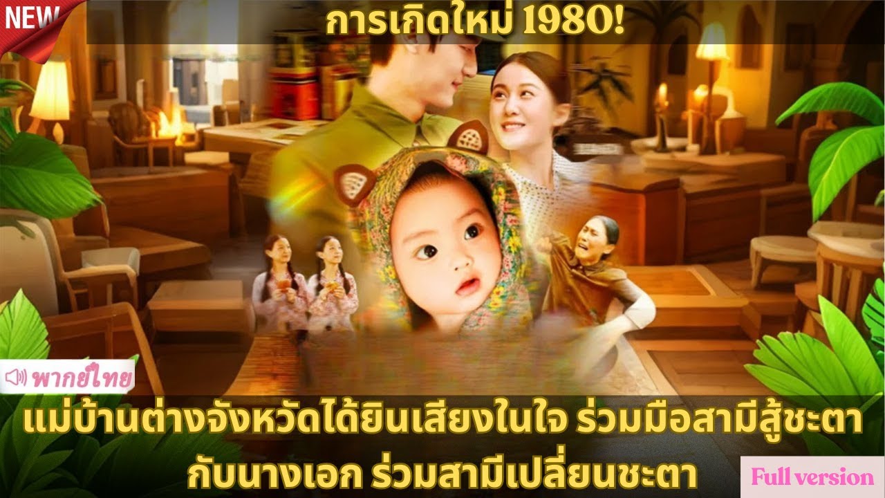 การเกิดใหม่ 1980! แม่บ้านต่างจังหวัดได้ยินเสียงในใจ ร่วมมือสามีสู้ชะตากับนางเอก ร่วมสามีเปลี่ยนชะตา