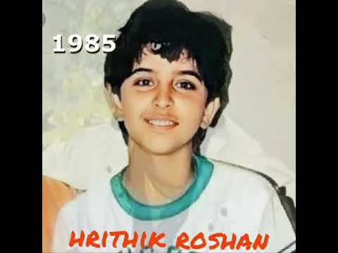Hrithik Roshan Transformation From 1974 Shorts Shortvideo Youtubeshorts Hrithikroshan