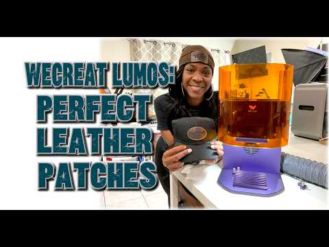 WECREATE LUMOS LASER | ENGRAVING LEATHER PATCHES | PERFECT FOR HATS & BEANIES