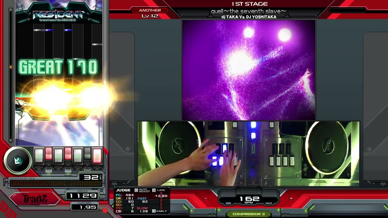 beatmania IIDX】quell～the seventh slave～(A) / dj TAKA Vs. DJ 