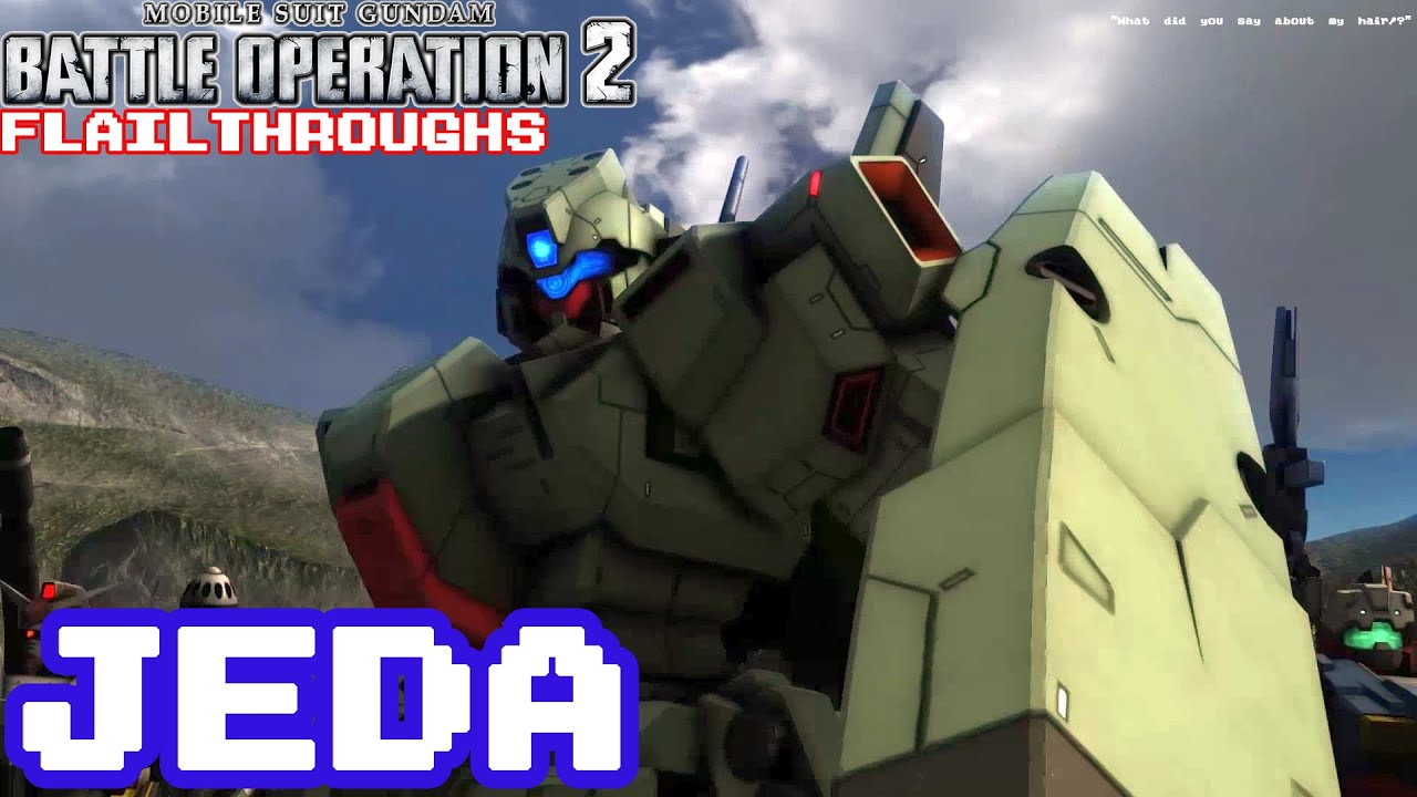 Gundam Battle Operation 2 RGM88X Jeda or Possibly Jeddah YouTube