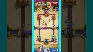 Clash Royale Epic Comeback with 3 Musketeers & Royal Hogs#shorts