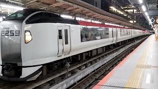 E259系クラNe002編成新塗装+クラNe017編成新塗装横浜駅発車