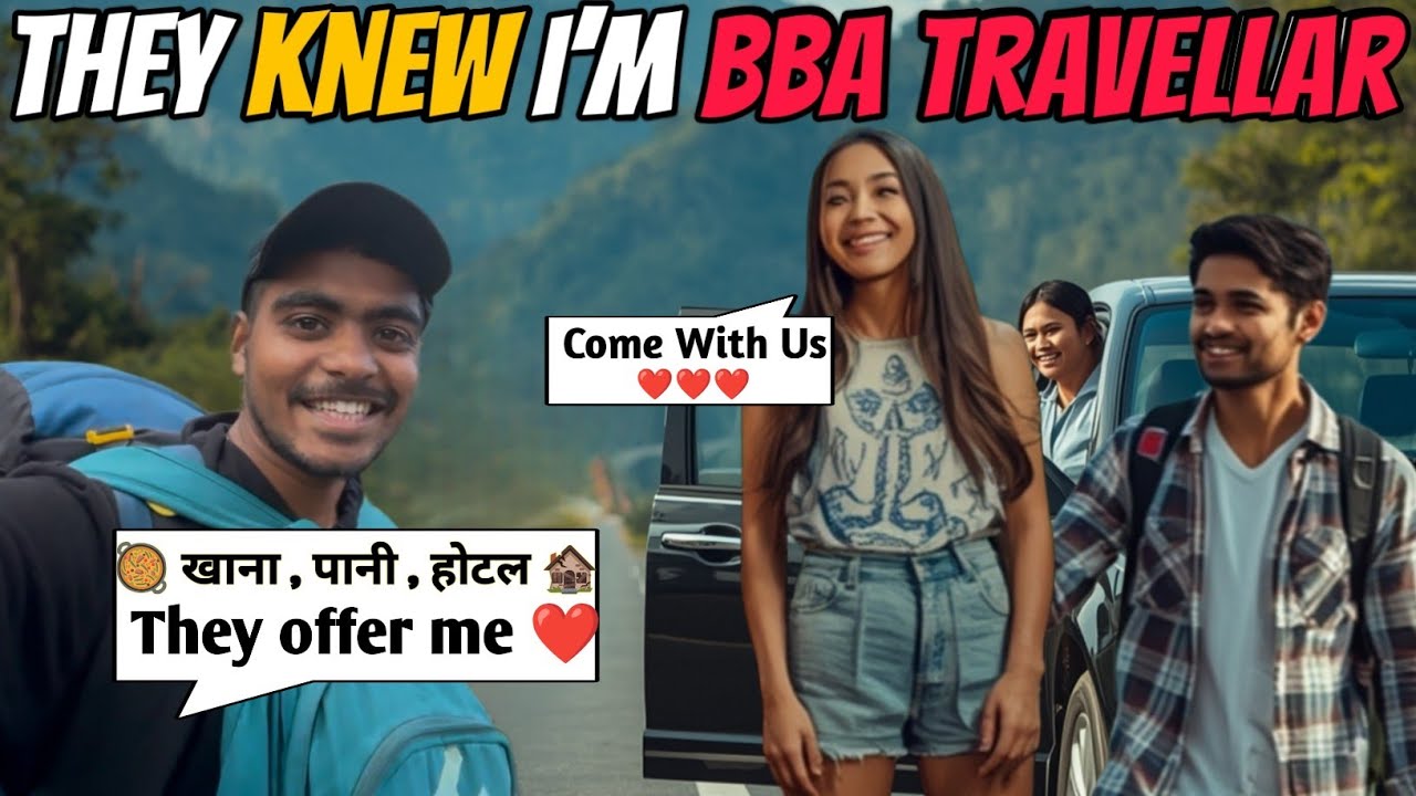 🙏They see Me on Highway Arunachal Couple offer Me Water & Dinner ❤️ | BBA Travellar 