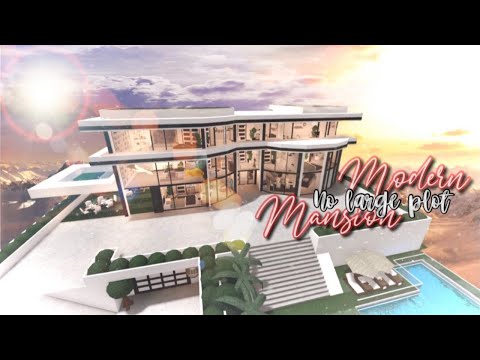 BLOXBURG: Modern Tropical Home Speedbuild