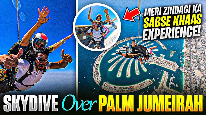 Skydiving Over Palm Jumeirah | Ultimate Skydive Dubai Experience! | Things to do in Dubai