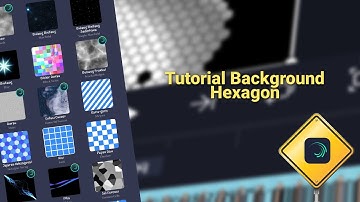 TUTORIAL BUAT BACKGROUND HEXAGON ALIGHT MOTION VIRAL TIKTOK