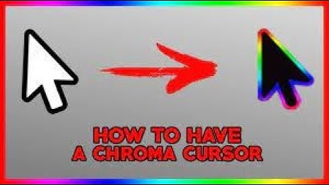 Chroma S cursor new update cursor!!
