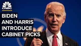 President-elect Joe Biden and VP-elect Kamala Harris introduce cabinet picks — 11\/24\/20