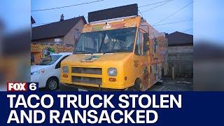 Milwaukee taco truck stolen, found ransacked on Christmas | FOX6 News Milwaukee
