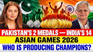 PAKISTAN'S 2 MEDALS — INDIA'S 14 | ASIAN GAMES 2026 | WHO IS PRODUCING CHAMPIONS? screenshot 1