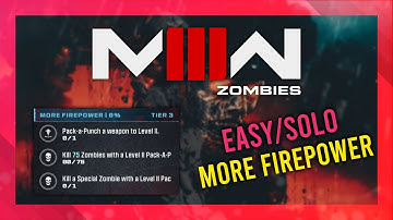 More Firepower (Act 2 Tier 3) | MW3 Zombies GUIDE | Quick/Solo | MWZ Mission Tutorial
