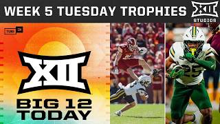 Ari & James Hand Out Tuesday Trophies for Big 12 Week 5 Performers | Big 12 Today